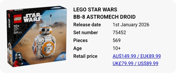 LEGO 75452 - LEGO Star Wars BB-8 Astromech Droid