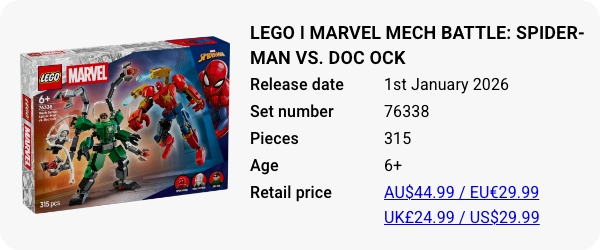 LEGO 76338 - LEGO ǀ Marvel Mech Battle Spider-Man vs. Doc Ock