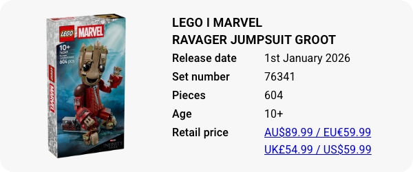 LEGO 76341 - LEGO ǀ Marvel Ravager Jumpsuit Groot