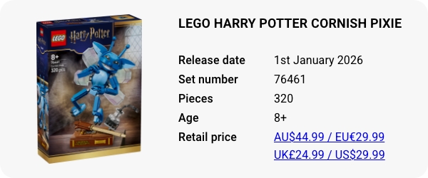 LEGO 76461 - LEGO Harry Potter Cornish Pixie