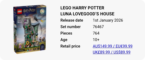 LEGO 76467 - LEGO Harry Potter Luna Lovegood’s House