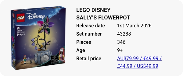 43288 LEGO Disney Sally’s Flowerpot
