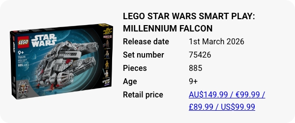 75426 LEGO Star Wars SMART Play- Millennium Falcon