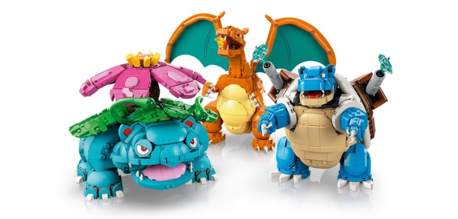 LEGO Pokémon Venusaur Charizard Blastoise 72153 New Release Review Brick Banter 2