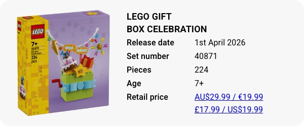 40871 LEGO Gift Box Celebration