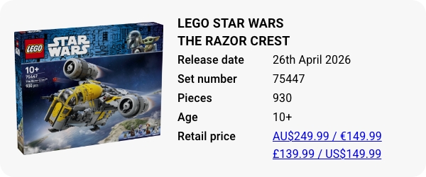 75447 LEGO Star Wars The Razor Crest