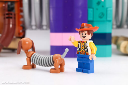 LEGO Disney Pixar Toy Story Slinky Dog Bookends 43301 New Release Review Brick Banter - 2026 April