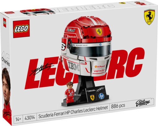 LEGO Editions Scuderia Ferrari HP Charles Leclerc Helmet 43014 New Release Review Brick Banter - 2026 March
