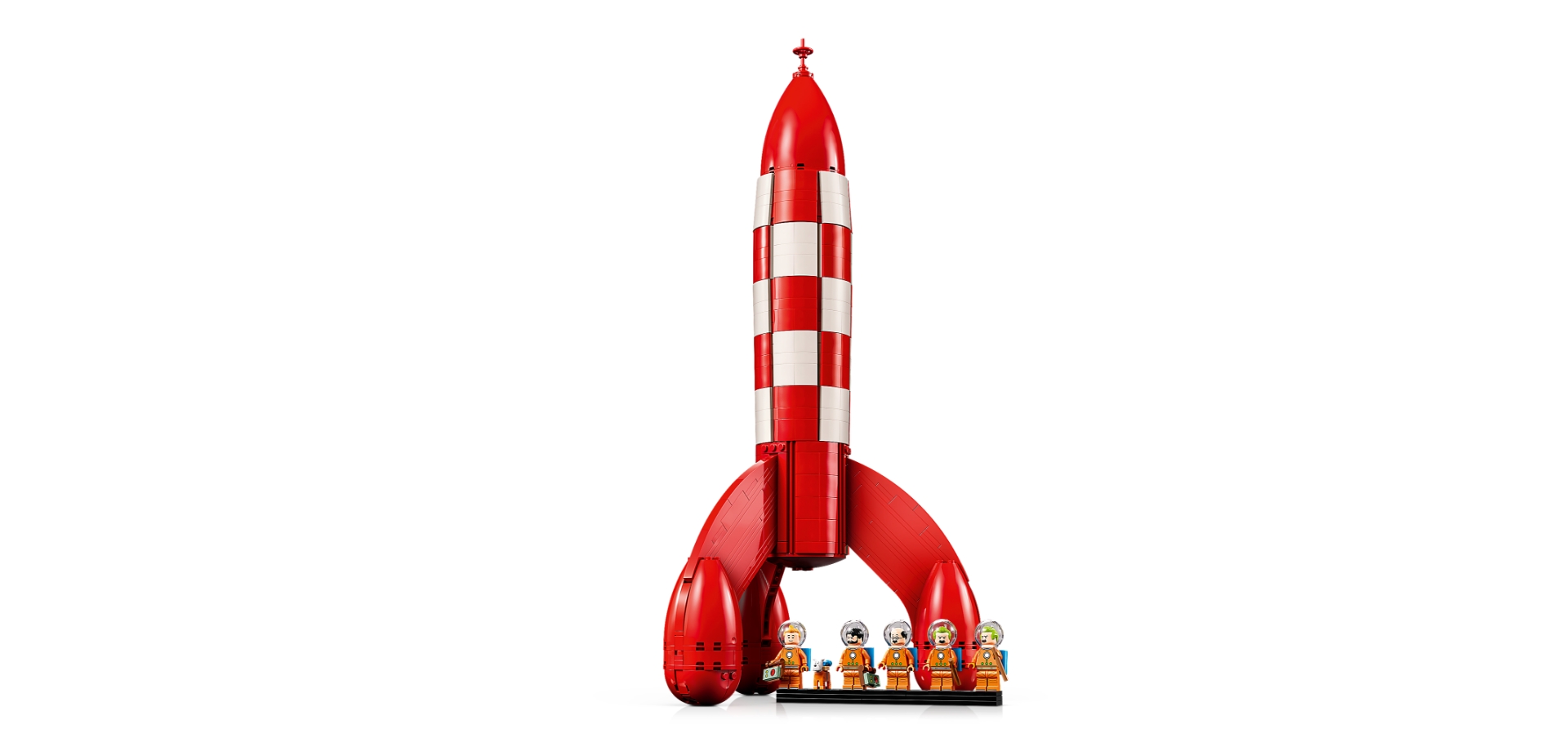 LEGO Ideas Tintin Moon Rocket 21367 cover