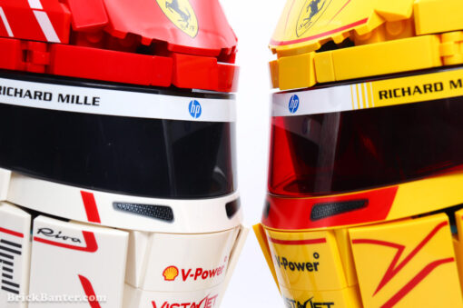 LEGO Editions Scuderia Ferrari HP Charles Leclerc Lewis Hamilton Helmet New Release Review Brick Banter - 2026 April