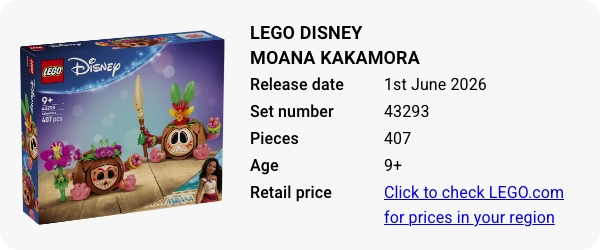 43293 LEGO Disney Moana Kakamora