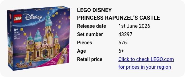 43297 LEGO Disney Princess Rapunzel’s Castle