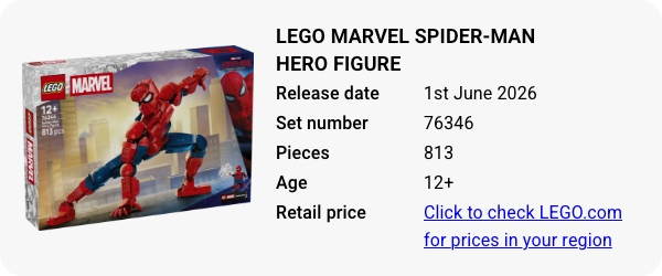 76346 LEGO Marvel Spider-Man Hero Figure