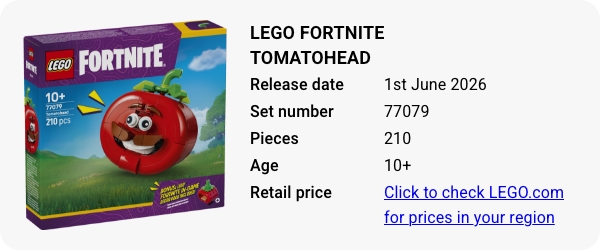77079 LEGO Fortnite Tomatohead