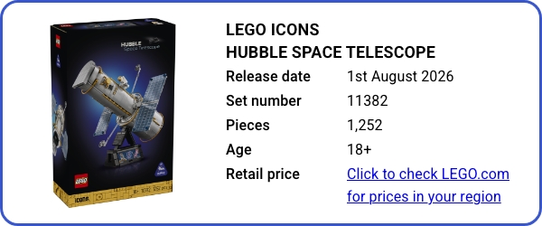 11382 LEGO Icons Hubble Space Telescope B