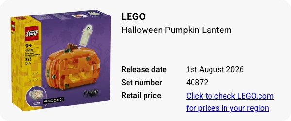 40872 LEGO Halloween Pumpkin Lantern