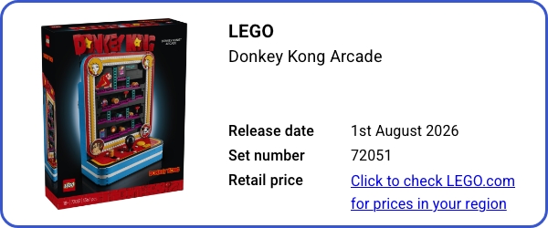 72051 LEGO Donkey Kong Arcade B