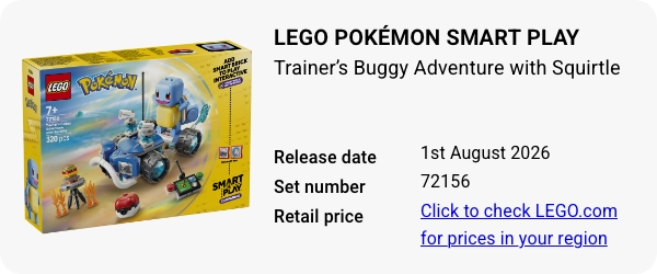 72156 Trainer’s Buggy Adventure with Squirtle