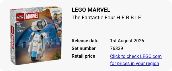 76339 LEGO Marvel The Fantastic Four H.E.R.B.I.E.