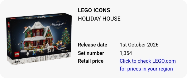 11387 LEGO Icons Holiday House B