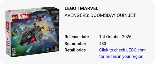 76347 LEGO ǀ Marvel Avengers- Doomsday Quinjet W