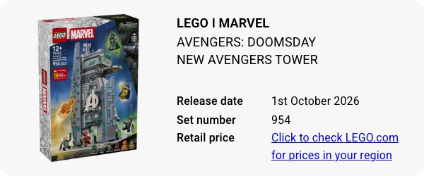 76352 LEGO ǀ Marvel Avengers- Doomsday New Avengers Tower W