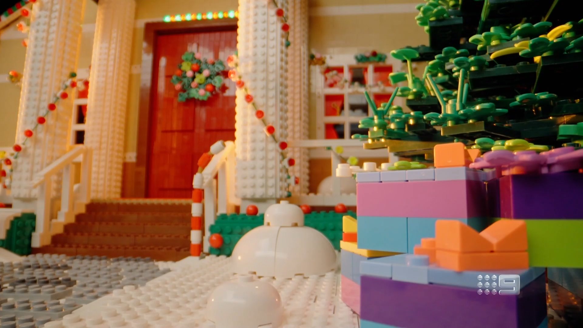 Brooke Boney & Michael LEGO Masters Australia Xmas    – Bricksmas Christmas Celebrity Special
