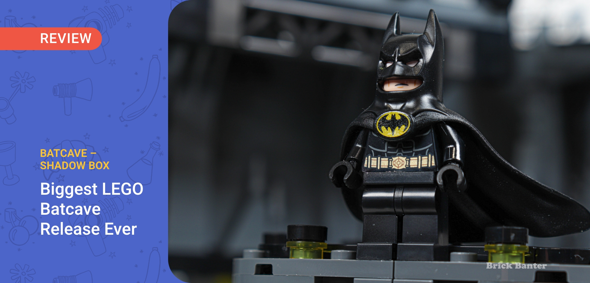 LEGO Batcave Shadow Box Gives DC Fans An Adults Set