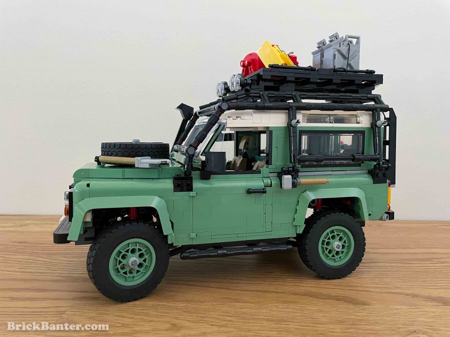 LEGO ICONS Land Rover Classic Defender 90 Review