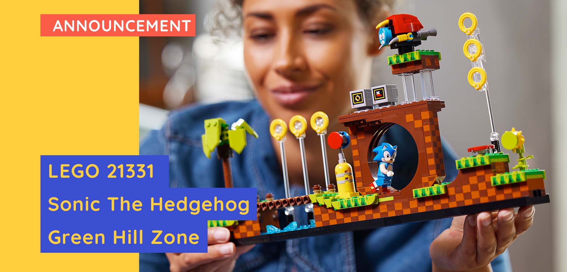 Lego ideas #039 sonic the hedgehog green hill zone