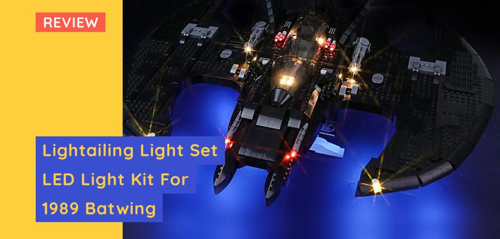 Review LED Light Kit By Lightailing For LEGO 76161 Batwing